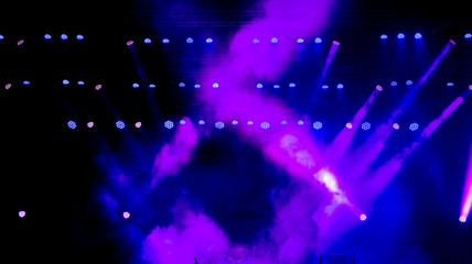 Light equipment for concerts.
