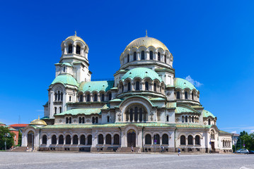 Fototapeta premium Alexander Nevsky Cathedral in Sofia, Bulgaria