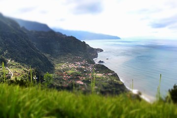 Fototapeta premium Madère Tilt-shift