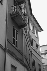 Typical mediterranean facade in Italy