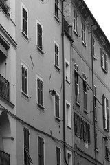 Typical mediterranean facade in Italy