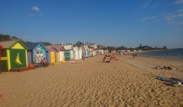 brighton beach australie melbourne