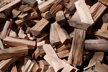 Cut fire wood