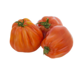 Three big tomatoes
