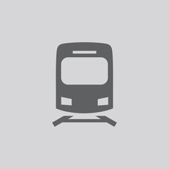 Metro and train icon