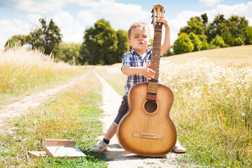 Fashion little boy