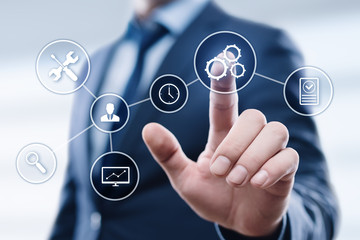 Automation Software Technology Process System Business concept