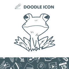 frog doodle