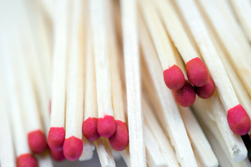 Matchsticks Closeup