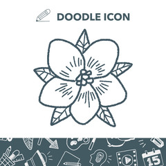 flower doodle