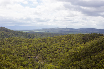 Beautiful view from Davies Creek Falls