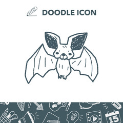 bat doodle