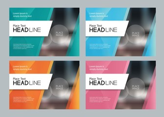 set template design for social media and web  banners background, with use in presentation,brochure,book cover layout,flyers