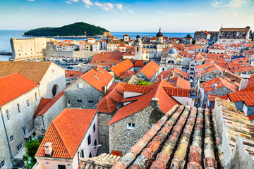 Fototapeta premium Dubrovnik, Croatia - Dalmatia, Mediterranean Sea
