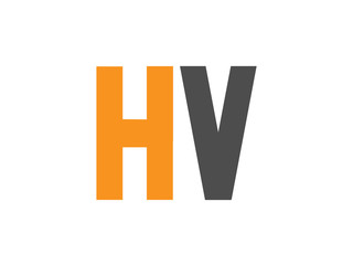 HV Initial Logo for your startup venture