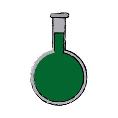 round chemical flask laboratory glassware