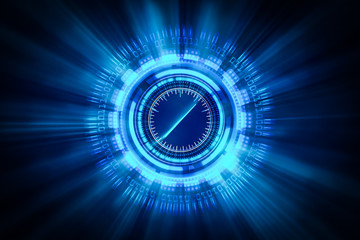 Abstract technology background. Computer generated abstract background. 


