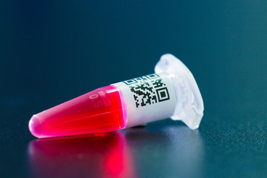 centrifuge test tubes for genetic identification of parent, DNA-Based Human Identification qr code
