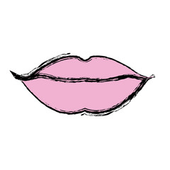 lips mouth woman sensual icon