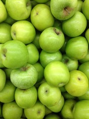 fresh green apple background