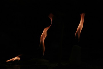Fire, candles, lights and heat.