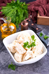 raw cauliflower