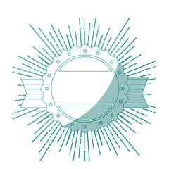 seal stamp icon over white background vector illustration