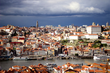 Porto visto de Vila Nova de Gaia