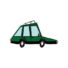 green car vehicle transport motor wheel speed