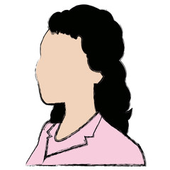 portrait woman female avatar image