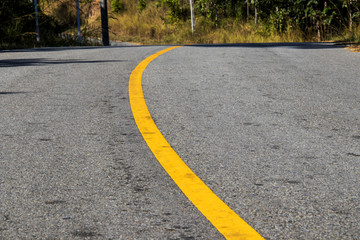 Obraz premium asphalt road