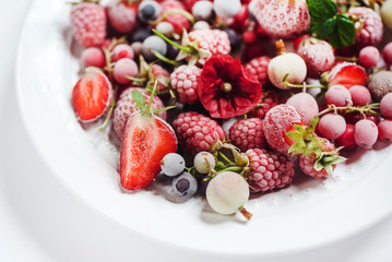 frozen berries