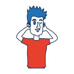 portrait young man character people image