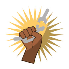 Chain of slavery icon vector illustration graphic design