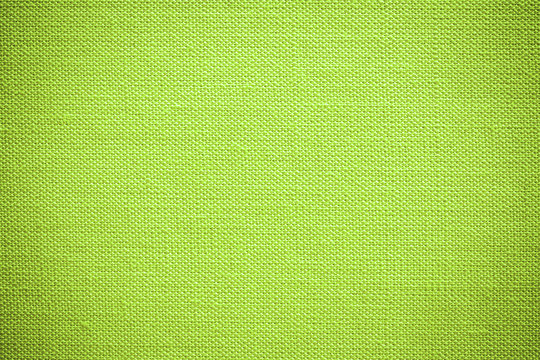 Green fabric texture./Green fabric texture