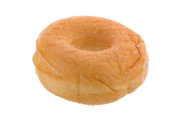 Sugary donuts isolated on a white background