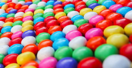 Fototapeta na wymiar Colorful candies background