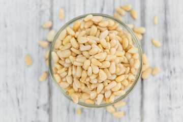 Portion of Pine Nuts