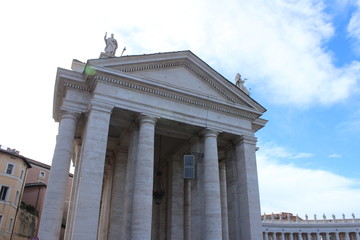 Fototapeta na wymiar Vatican Rome Bâtiment