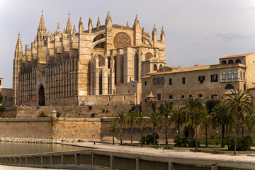 Fototapeta premium Kathedrale der Heiligen Maria, Palma de Mallorca
