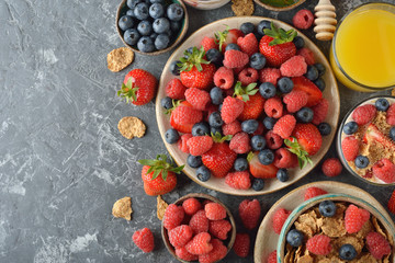 Different healthy food