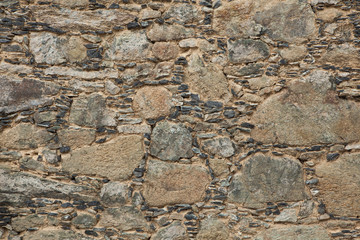 Old stone masonry.