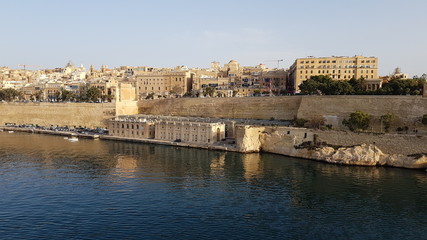 Naklejka premium mlate port mer panorama