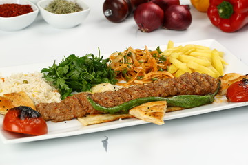 Turkish Adana Kebab