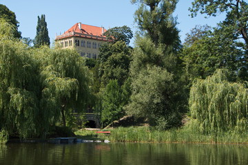 Obraz premium Parkanlage Stromovka in Prag