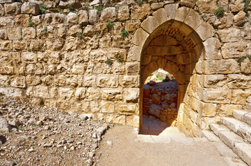 Nimrod Fortress in Israel