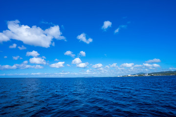 Beautiful ocean view in Okinawa, Japan