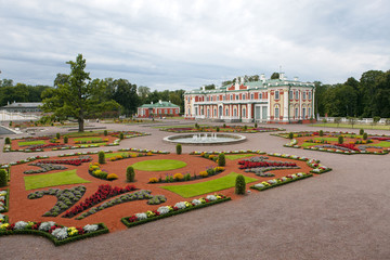 Kadriorg Palace, at Kadriorg Park, in Tallinn, Estonia. ..