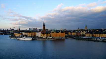 Fototapeta na wymiar Vue Stokholm