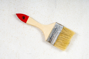 Paint brush isolated on white